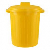 Емкость контейнер для отходов класса Б, 12л, желтый
